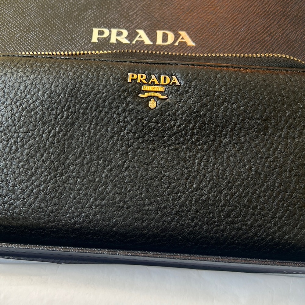 Prada large authentic wallet.